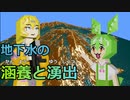 地下水の涵養と湧水の実装解説【ずんだもん】【春日部つむぎ】
