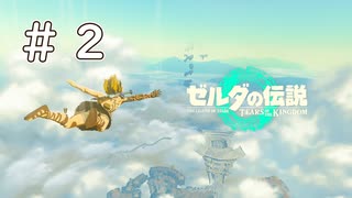 【ゼルダの伝説ティアーズオブザキングダム】#２　くそダサリンクが見られる動画はこちらです。