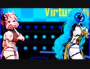 MMD、Momijininjaテト、Momijininjaミク、計2人、で、テオ・重音テトカバー