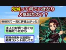 鬼滅の刃が急に人気出た理由ｗｗｗ【ゆっくり】【2ch】【ずんだもん】