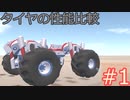 【Terra Tech】車輪の違いを比べよう！その１