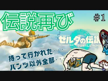 【ティアキン】ガノンにすべてを奪われたのでやっつけに行きます ♯1【夫婦実況】