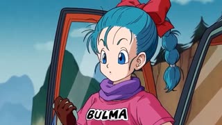 【ドッカンバトル】あふれる願いを叶える冒険　ブルマ(少女期)【LR】バトルモーション