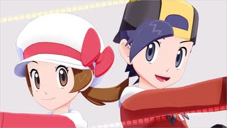 【MMDポケモン】ヒビキとコトネでJUMP UP