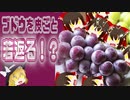 【ゆっくり解説】ブドウの栄養について解説！