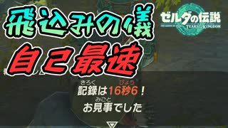 飛込みの儀　自己最速 16秒6【ゼルダの伝説 ティアーズオブザキングダム】