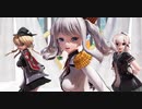【艦これMMD】プリンツ・鹿島・由良の３人で　可愛くてごめん。