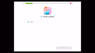 Duolingo Vol.58 基礎英語1 ユニット9.5 ジュニアの選択 簡単な英会話を繰り返し聞き流し、英会話に慣れよう！