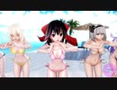 【東方MMD】霊夢・魔理沙・アリス・妖夢・鈴仙で「LOVE＆JOY」1080P