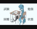 初音ミク「試験勉強、困難状態。」