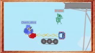 ◉【Ultimate Chicken Horse】三十路3人の醜い蹴落とし合い/part_22