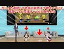 【ポケモンスタジアム2】ゲームと連動して地面に限界まで埋まっていく魔使マオと花畑チャイカと夜見れな【にじさんじ切り抜き】