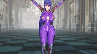 対魔忍MMD　秋山凜子　QUEEN