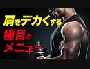 【筋トレ】肩トレのお勧め種目とメニュー | ボディビルチャンピオンが解説【ビーレジェンド プロテイン】