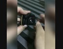 ２種類のカメラとレンズ　【ガチャガチャ】【capsule toys】flash lighting camera