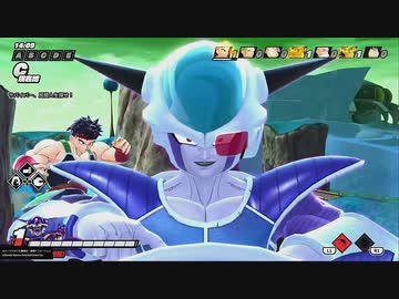 不幸にも戦闘狂のサバイバーと衝突してしまうフリーザ.DBTB