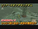 ゼルダの伝説ティアーズオブザキングダム　リトの村のチューリ　シャリバ岳にある一本杉の場所は？　メインチャレンジ攻略　＃１１２　【ティアキン】
