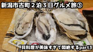 【新潟グルメ旅】新潟市古町２泊３日グルメ旅 ③