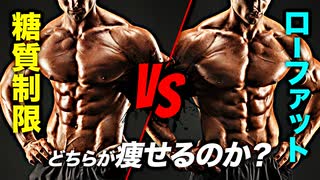 糖質制限 vs ローファット どちらがダイエットに効果的か？ | ボディビルチャンピオンが解説【ビーレジェンド プロテイン】