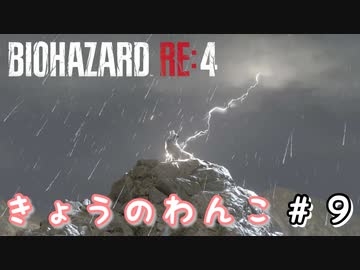 きょうのわんこ #9【バイオハザード RE:4 初見 実況プレイ】