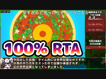 【幻のWR】Pineapple on pizza 全実績解除（100％）RTA_1:57.017