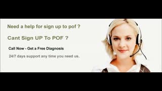 Cant Sign UP To POF ? Dial 1-855-276-3666