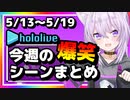 【2023/5/13(土)～5/19(金)】ホロライブ今週の爆笑シーンまとめ＃8【ホロライブ切り抜き】
