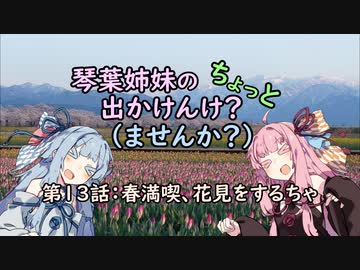 【琴葉姉妹車載】琴葉姉妹のちょっと出かけんけ？～春満喫、花見をするちゃ【GLADIUS400】
