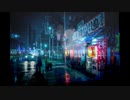 【お食事処と雨の街角】♪Relaxing Natural Sounds-勉強用BGM・作業用BGM♪集中力up‼︎