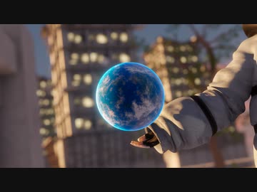 【3DCG】星を掌に【Blender】
