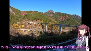 【国道140号走破】＃5 一般国道最長の山岳トンネル・雁坂トンネルを通って山梨県へ【CeVIO車載】