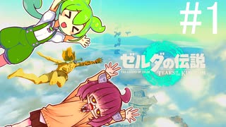 きりたんとずんだもんのティアキン ＃1【ゼルダの伝説 ティアーズ オブ ザ キングダム】