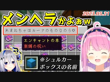 かなたそから束縛が強すぎるシュルカーボックスをもらうルーナ姫