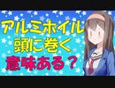 【陰謀論の心理】アルミホイルを頭に巻いて電磁波から身を守る意味ありますか？【VOICEROID解説】