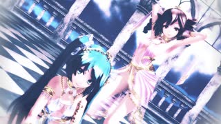 【MMD】 Magnet Tda式 テト & ミク