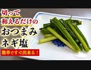 【居酒屋系レシピ】おつまみにもご飯にもおすすめな『やみつきネギ塩』の作り方