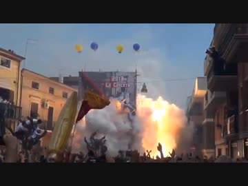 ホモと見るイタリアの花火まつり