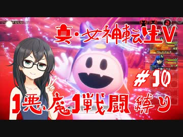 【真・女神転生V】1悪魔1戦闘縛り part10【花隈千冬実況】