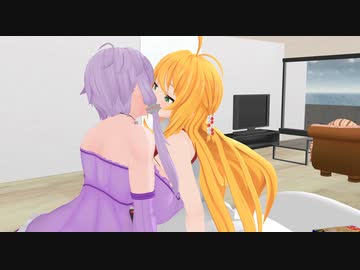 【MMD紙芝居】今日もゆかマキ