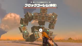 (ティアキン) ゼルダを探す旅part12 vsブロックゴーレム【 ゼルダの伝説ティーアズオブザキングダム The Legend of Zelda Tears of the Kingdom 】