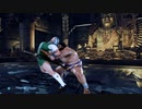 【リョナ】女夭夢ちゃん、力士に後ろから押し出される！【鉄拳7】【※閲覧注意】