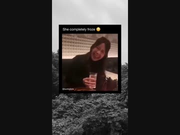 ホモと見る笑いながらフリーズする怖い女