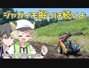 2023年5月24日　農作業日誌P639　雨の直後のちょっとやる気の起きないジャガイモ収穫　VOICEVOX