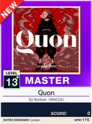 【譜面確認用】 Quon MASTER 【チュウニズムNEW外部出力】