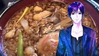 ジジ_料理　出前、カレーライスとたぬき蕎麦【飯テロ】