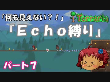 [Terraria]　『Ｅｃｈｏ縛り』パート７　[ゆっくり実況]