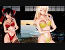 【東方MMD】魔理沙・霊夢・アリスで「She Looks So Perfect」1080P