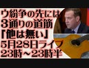 5月28日（日）ライブ告知　メドベージェフ元大統領「ウクライナ消滅と紛争終結の3つのシナリオ」