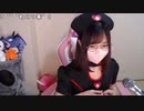 【みーたん】【#コスプレ】ナースコスでイベント用のお絵描き˘︶˘！！。2023年5月24日