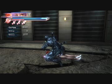 【リョナ】あやね、廃街中に放置してみた！【NINJA GAIDEN Σ2】【※閲覧注意】【ryona】